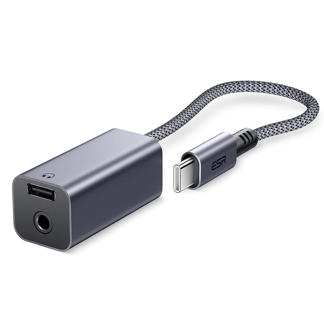 ESR Portable Charging USB-C to 3,5mm Jack Adapter (2D505)