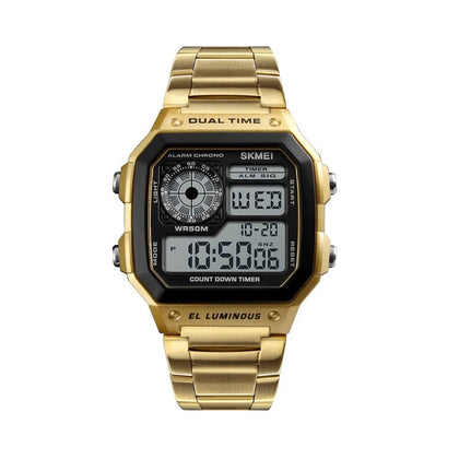 Ψηφιακό ρολόι χειρός Skmei 1335 χρυσό
