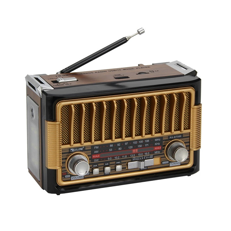 Επαναφορτιζόμενο ραδιόφωνο Retro RX BT086