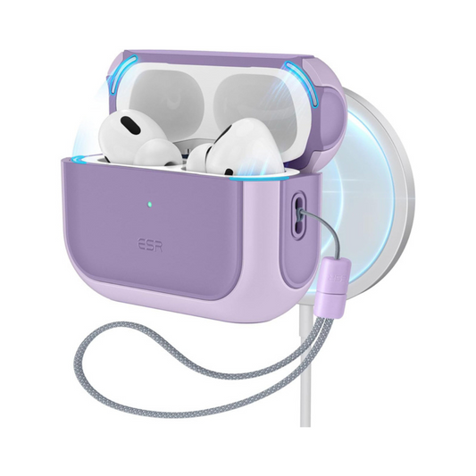 ESR AirPods Pro Orbit Hybrid Case Lavender (MagSafe Compatible)