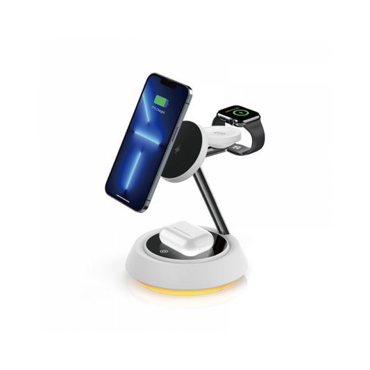 WiWU 3 in 1 Magnetic Wireless Charging Station 15W (W002)