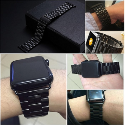 Classic Bracelet Black για Apple Watch 38/40/41/42mm Series 10 2024