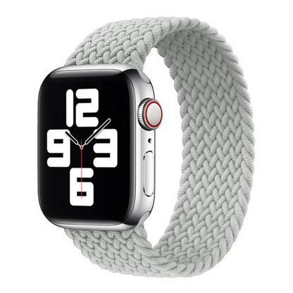 Hera Braided Pearl Grey Λουράκι για Apple Watch 38/40/41/42mm Series 10 2024