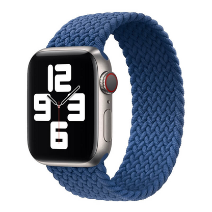 Hera Braided Blue Λουράκι (Size: L) για Apple Watch 38/40/41/42mm Series 10 2024