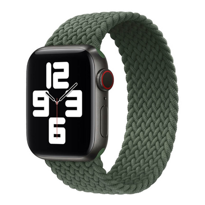 Hera Braided Green Λουράκι (Size: S) για Apple Watch 38/40/41/42mm Series 10 2024