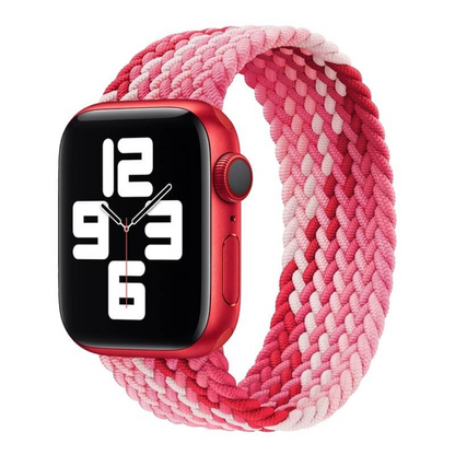 Hera Braided Weaving Pink Λουράκι (Size: M) για Apple Watch 38/40/41/42mm Series 10 2024