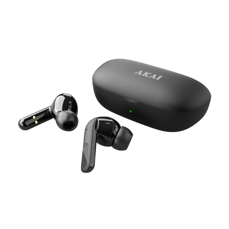 Ασύρματα Bluetooth V5.3 in-ear ακουστικά με βάση φόρτισης Akai BTE-J20ANC