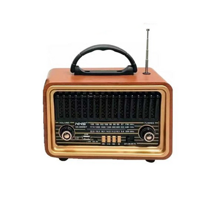 Επαναφορτιζόμενο ραδιόφωνο Retro – NS8069BT