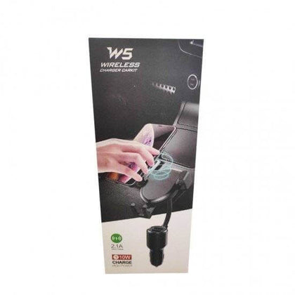 Wireless charger car kit W5