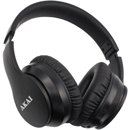 Ασύρματα Bluetooth over ear ακουστικά Hands Free με micro SD και ραδιόφωνο Akai BTH-P23