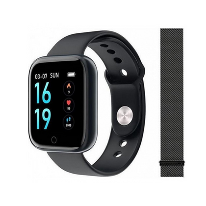 Smartwatch Χ8 χειρός μπρασελέ μαύρο