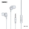 Handsfree earphones Rw-105 Remax white στα €6.95